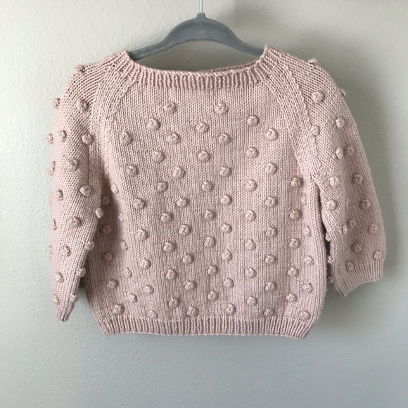 misha puff popcorn cardigan